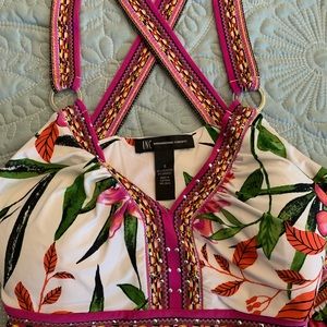 Flirty calve-length dress